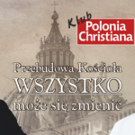 Paweł Chmielewski w Klubie „Polonia Christiana” w Szczecinie