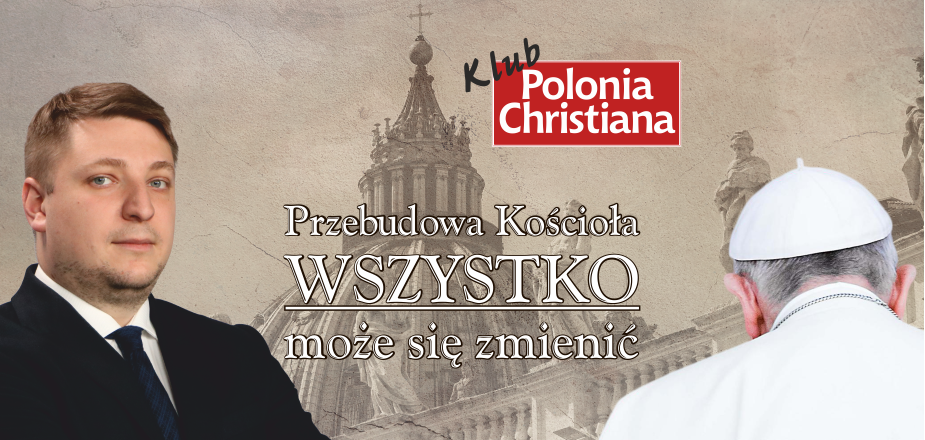 Paweł Chmielewski w Klubie „Polonia Christiana” w Szczecinie